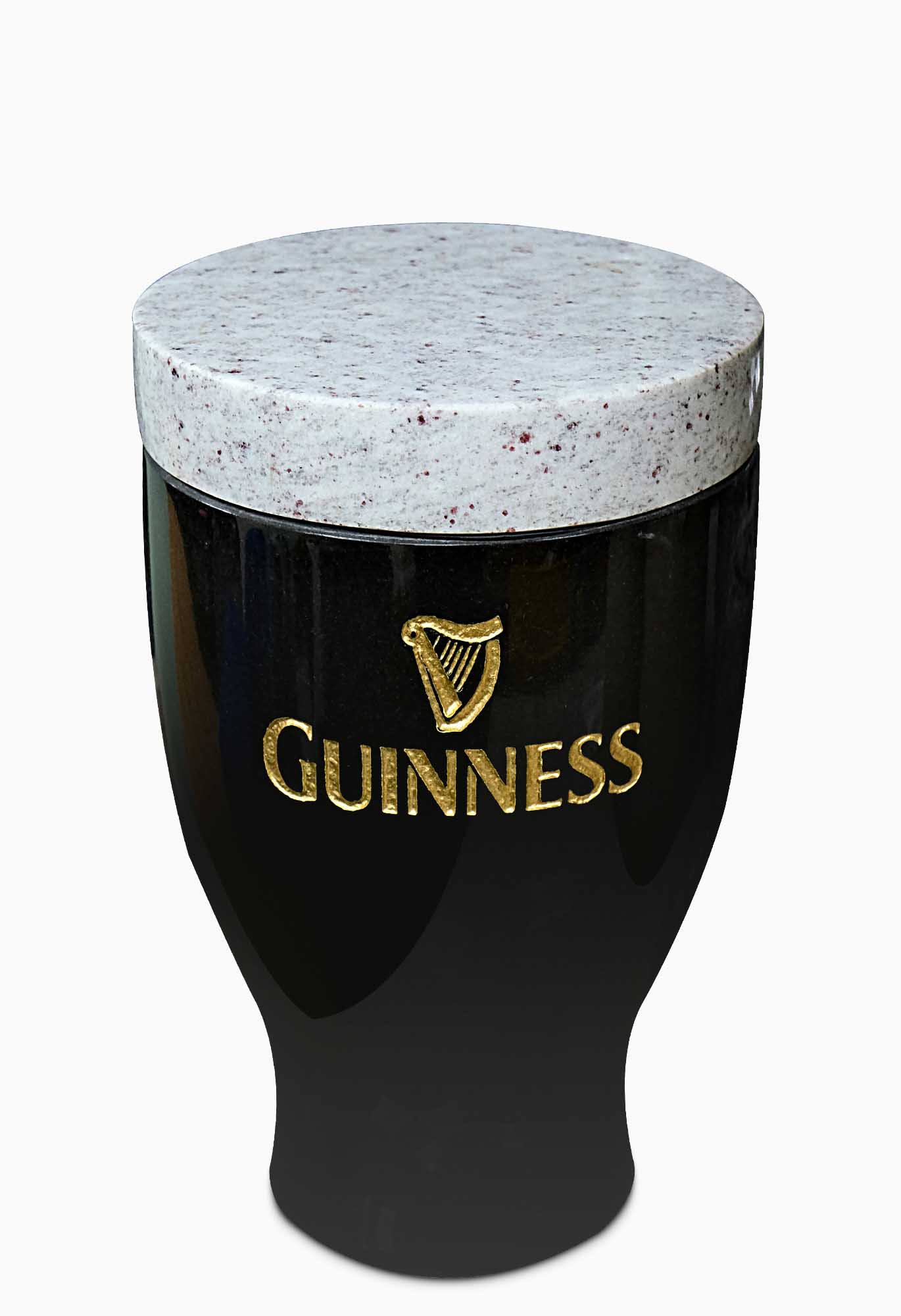 Alternative design Guinness pint with alternative font Bespoke accessories
