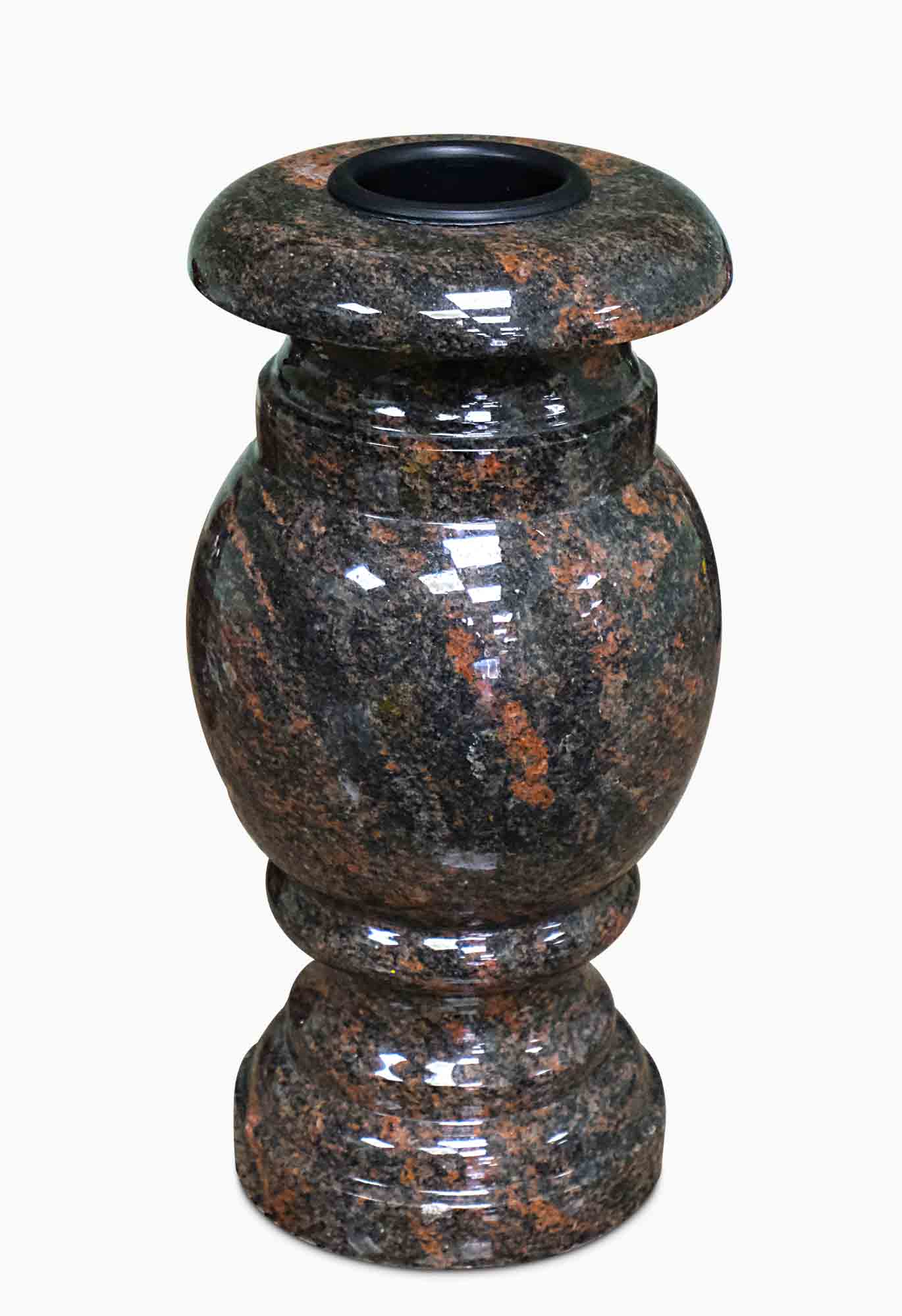 Aurora wide lip extra large vase with lid and lid insert