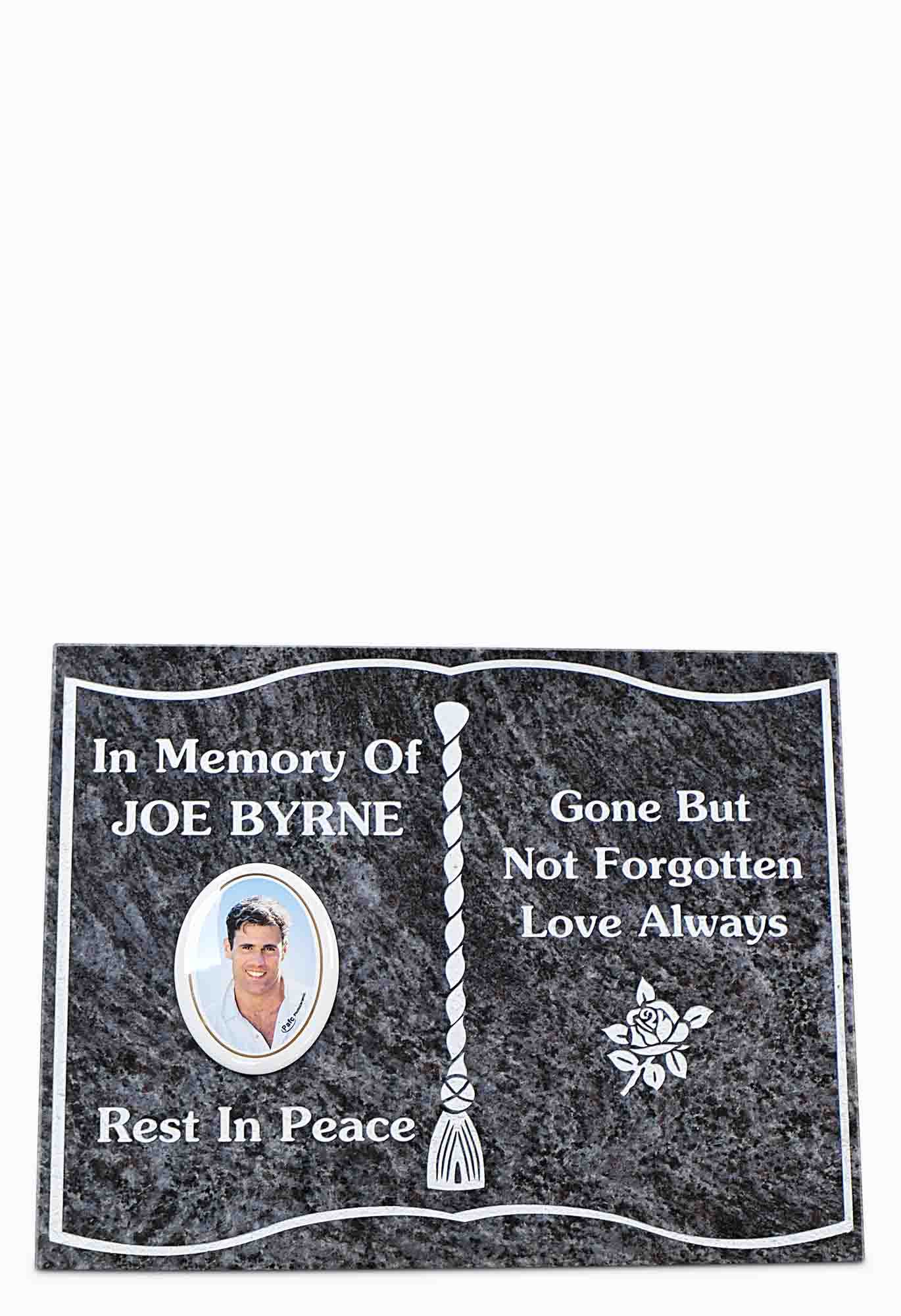 Bahama Blue plaque book