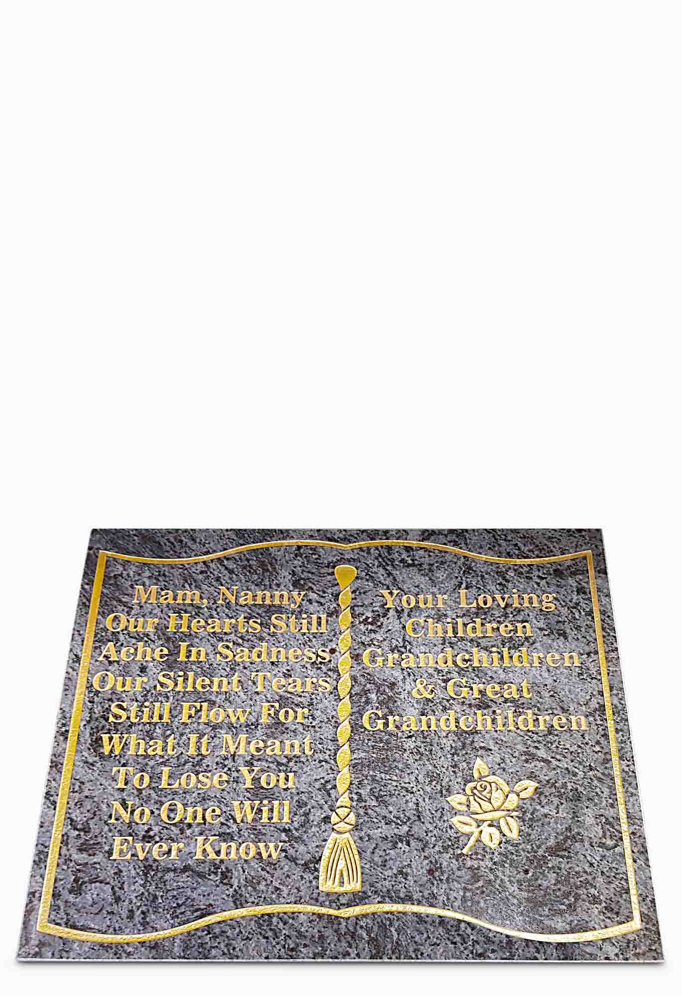 Blue Lagoon plaque book Book accessories