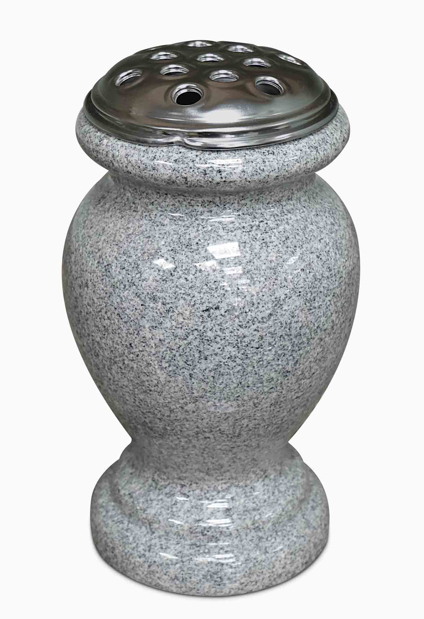 Viscount White pedestal vase